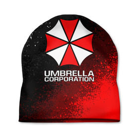 Шапка 3D с принтом UMBRELLA CORP , 100% полиэстер | универсальный размер, печать по всей поверхности изделия | ada wong | biohazard | leon | nemesis | project resistance | raccoon city | re2 | resident evil 2 | rpd | stars | umbrella | ада вонг | амбрелла | немесис | ужасы