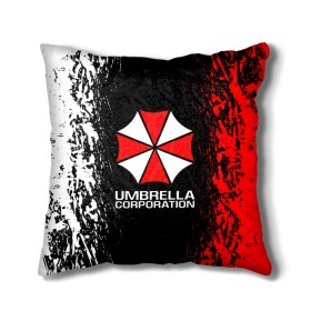 Подушка 3D с принтом UMBRELLA CORP , наволочка – 100% полиэстер, наполнитель – холлофайбер (легкий наполнитель, не вызывает аллергию). | состоит из подушки и наволочки. Наволочка на молнии, легко снимается для стирки | ada wong | biohazard | leon | nemesis | project resistance | raccoon city | re2 | resident evil 2 | rpd | stars | umbrella | ада вонг | амбрелла | немесис | ужасы