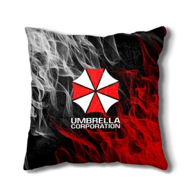 Подушка 3D с принтом UMBRELLA CORP , наволочка – 100% полиэстер, наполнитель – холлофайбер (легкий наполнитель, не вызывает аллергию). | состоит из подушки и наволочки. Наволочка на молнии, легко снимается для стирки | ada wong | biohazard | leon | nemesis | project resistance | raccoon city | re2 | resident evil 2 | rpd | stars | umbrella | ада вонг | амбрелла | немесис | ужасы