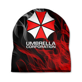 Шапка 3D с принтом UMBRELLA CORP , 100% полиэстер | универсальный размер, печать по всей поверхности изделия | ada wong | biohazard | leon | nemesis | project resistance | raccoon city | re2 | resident evil 2 | rpd | stars | umbrella | ада вонг | амбрелла | немесис | ужасы