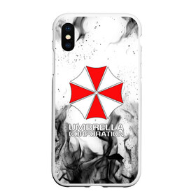 Чехол для iPhone XS Max матовый с принтом UMBRELLA CORP , Силикон | Область печати: задняя сторона чехла, без боковых панелей | ada wong | biohazard | leon | nemesis | project resistance | raccoon city | re2 | resident evil 2 | rpd | stars | umbrella | ада вонг | амбрелла | немесис | ужасы