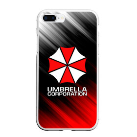 Чехол для iPhone 7Plus/8 Plus матовый с принтом UMBRELLA CORP , Силикон | Область печати: задняя сторона чехла, без боковых панелей | ada wong | biohazard | leon | nemesis | project resistance | raccoon city | re2 | resident evil 2 | rpd | stars | umbrella | ада вонг | амбрелла | немесис | ужасы