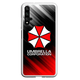 Чехол для Honor 20 с принтом UMBRELLA CORP , Силикон | Область печати: задняя сторона чехла, без боковых панелей | ada wong | biohazard | leon | nemesis | project resistance | raccoon city | re2 | resident evil 2 | rpd | stars | umbrella | ада вонг | амбрелла | немесис | ужасы