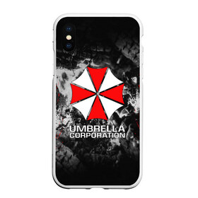 Чехол для iPhone XS Max матовый с принтом UMBRELLA CORP , Силикон | Область печати: задняя сторона чехла, без боковых панелей | ada wong | biohazard | leon | nemesis | project resistance | raccoon city | re2 | resident evil 2 | rpd | stars | umbrella | ада вонг | амбрелла | немесис | ужасы