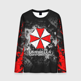 Мужской лонгслив 3D с принтом UMBRELLA CORP | АМБРЕЛЛА КОРП , 100% полиэстер | длинные рукава, круглый вырез горловины, полуприлегающий силуэт | ada wong | biohazard | leon | nemesis | project resistance | raccoon city | re2 | resident evil 2 | rpd | stars | umbrella | ада вонг | амбрелла | немесис | ужасы