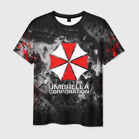 Мужская футболка 3D с принтом UMBRELLA CORP | АМБРЕЛЛА КОРП , 100% полиэфир | прямой крой, круглый вырез горловины, длина до линии бедер | ada wong | biohazard | leon | nemesis | project resistance | raccoon city | re2 | resident evil 2 | rpd | stars | umbrella | ада вонг | амбрелла | немесис | ужасы