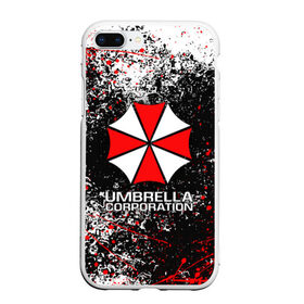 Чехол для iPhone 7Plus/8 Plus матовый с принтом UMBRELLA CORP , Силикон | Область печати: задняя сторона чехла, без боковых панелей | ada wong | biohazard | leon | nemesis | project resistance | raccoon city | re2 | resident evil 2 | rpd | stars | umbrella | ада вонг | амбрелла | немесис | ужасы