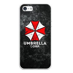 Чехол для iPhone 5/5S матовый с принтом UMBRELLA CORP , Силикон | Область печати: задняя сторона чехла, без боковых панелей | ada wong | biohazard | leon | nemesis | project resistance | raccoon city | re2 | resident evil 2 | rpd | stars | umbrella | ада вонг | амбрелла | немесис | ужасы