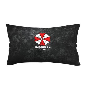 Подушка 3D антистресс с принтом UMBRELLA CORP , наволочка — 100% полиэстер, наполнитель — вспененный полистирол | состоит из подушки и наволочки на молнии | Тематика изображения на принте: ada wong | biohazard | leon | nemesis | project resistance | raccoon city | re2 | resident evil 2 | rpd | stars | umbrella | ада вонг | амбрелла | немесис | ужасы