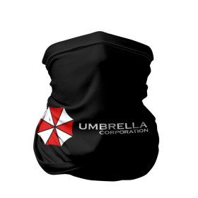 Бандана-труба 3D с принтом Umbrella Corporation , 100% полиэстер, ткань с особыми свойствами — Activecool | плотность 150‒180 г/м2; хорошо тянется, но сохраняет форму | Тематика изображения на принте: апокалипсис | зла | зомби | обитель | твирус