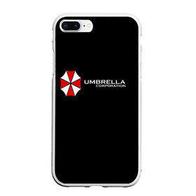 Чехол для iPhone 7Plus/8 Plus матовый с принтом Umbrella Corporation , Силикон | Область печати: задняя сторона чехла, без боковых панелей | апокалипсис | зла | зомби | обитель | твирус