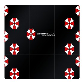 Магнитный плакат 3Х3 с принтом Umbrella Corporation , Полимерный материал с магнитным слоем | 9 деталей размером 9*9 см | апокалипсис | зла | зомби | обитель | твирус