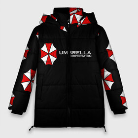 Женская зимняя куртка 3D с принтом Umbrella Corporation , верх — 100% полиэстер; подкладка — 100% полиэстер; утеплитель — 100% полиэстер | длина ниже бедра, силуэт Оверсайз. Есть воротник-стойка, отстегивающийся капюшон и ветрозащитная планка. 

Боковые карманы с листочкой на кнопках и внутренний карман на молнии | апокалипсис | зла | зомби | обитель | твирус