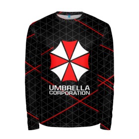 Мужской лонгслив 3D с принтом UMBRELLA CORP , 100% полиэстер | длинные рукава, круглый вырез горловины, полуприлегающий силуэт | Тематика изображения на принте: ada wong | biohazard | leon | nemesis | project resistance | raccoon city | re2 | resident evil 2 | rpd | stars | umbrella | ада вонг | амбрелла | немесис | ужасы