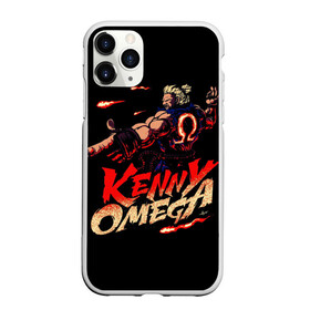 Чехол для iPhone 11 Pro Max матовый с принтом Kenny Omega Street Fighter , Силикон |  | kennyomega aew streetfighter
