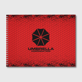 Альбом для рисования с принтом Umbrella Corporation , 100% бумага
 | матовая бумага, плотность 200 мг. | Тематика изображения на принте: corporation | umbrella | umbrella corporation | амбрела | амбрелла корпорейшн | военная корпорация | корпорация | фармацевтическая корпорация