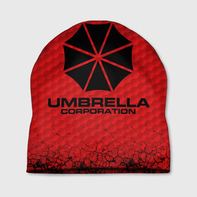 Шапка 3D с принтом Umbrella Corporation , 100% полиэстер | универсальный размер, печать по всей поверхности изделия | corporation | umbrella | umbrella corporation | амбрела | амбрелла корпорейшн | военная корпорация | корпорация | фармацевтическая корпорация