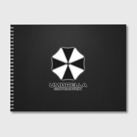 Альбом для рисования с принтом Umbrella Corporation , 100% бумага
 | матовая бумага, плотность 200 мг. | Тематика изображения на принте: corporation | umbrella | umbrella corporation | амбрела | амбрелла корпорейшн | военная корпорация | корпорация | фармацевтическая корпорация