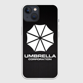 Чехол для iPhone 13 с принтом Umbrella Corporation ,  |  | corporation | umbrella | umbrella corporation | амбрела | амбрелла корпорейшн | военная корпорация | корпорация | фармацевтическая корпорация