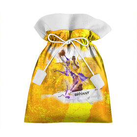 Подарочный 3D мешок с принтом Kobe Bryant , 100% полиэстер | Размер: 29*39 см | angeles | bryant | kobe | lakers | los | nba | баскетбольный | клуб