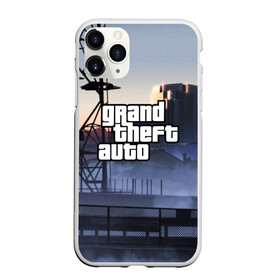 Чехол для iPhone 11 Pro матовый с принтом Grand Theft Auto , Силикон |  | grand theft auto 2 | grand theft auto 3 | grand theft auto v | grand theft auto: san andreas | grand theft auto: vice city | gta 1 | gta 2 | gta 3 | gta 4 | gta 5 | gta online | gta v | город | игры