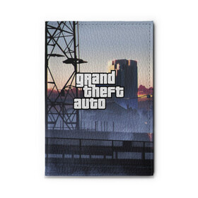 Обложка для автодокументов с принтом Grand Theft Auto , натуральная кожа |  размер 19,9*13 см; внутри 4 больших “конверта” для документов и один маленький отдел — туда идеально встанут права | grand theft auto 2 | grand theft auto 3 | grand theft auto v | grand theft auto: san andreas | grand theft auto: vice city | gta 1 | gta 2 | gta 3 | gta 4 | gta 5 | gta online | gta v | город | игры