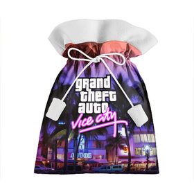 Подарочный 3D мешок с принтом Grand Theft Auto Vice City , 100% полиэстер | Размер: 29*39 см | grand theft auto 2 | grand theft auto 3 | grand theft auto v | grand theft auto: san andreas | grand theft auto: vice city | gta 1 | gta 2 | gta 3 | gta 4 | gta 5 | gta online | gta v | город | игры