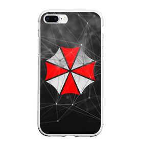 Чехол для iPhone 7Plus/8 Plus матовый с принтом UMBRELLA CORP , Силикон | Область печати: задняя сторона чехла, без боковых панелей | ada wong | biohazard | leon | nemesis | project resistance | raccoon city | re2 | resident evil 2 | rpd | stars | umbrella | ада вонг | амбрелла | немесис | ужасы