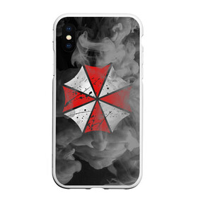 Чехол для iPhone XS Max матовый с принтом UMBRELLA CORP , Силикон | Область печати: задняя сторона чехла, без боковых панелей | ada wong | biohazard | leon | nemesis | project resistance | raccoon city | re2 | resident evil 2 | rpd | stars | umbrella | ада вонг | амбрелла | немесис | ужасы