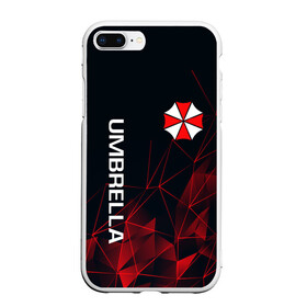 Чехол для iPhone 7Plus/8 Plus матовый с принтом UMBRELLA CORP , Силикон | Область печати: задняя сторона чехла, без боковых панелей | ada wong | biohazard | leon | nemesis | project resistance | raccoon city | re2 | resident evil 2 | rpd | stars | umbrella | ада вонг | амбрелла | немесис | ужасы