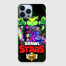 Чехол для iPhone 13 Pro Max с принтом BRAWL STARS ,  |  | Тематика изображения на принте: 8 | 8bit | bit | brawlstars | crow | leon | leonskin | max | mr p | sally | shark | virus | бит | бравлстарc | бравлстарз | динамайк | игра | игры | леон | макс | мистер пи | мультик | старз