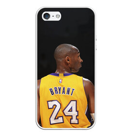 Чехол для iPhone 5/5S матовый с принтом Kobe Bryant , Силикон | Область печати: задняя сторона чехла, без боковых панелей | angeles | basketball | bean | black mamba | bryant | kobe | lakers | los | nba | sport | usa | баскетбол | бин | брайант | коби | лейкерс | лос анджелес | нба | сша | черная мамба