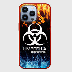 Чехол для iPhone 13 Pro с принтом UMBRELLA CORPORATION ,  |  | biohazard | biohazard 7 | crocodile | fang | game | hand | monster | new umbrella | resident evil | resident evil 7 | umbrella | umbrella corp | umbrella corporation | zombie | обитель
