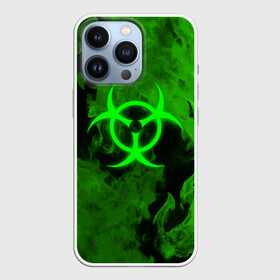 Чехол для iPhone 13 Pro с принтом BIOHAZARD ,  |  | Тематика изображения на принте: biohazard | biohazard 7 | crocodile | fang | game | hand | monster | new umbrella | resident evil | resident evil 7 | umbrella | umbrella corp | umbrella corporation | zombie | обитель