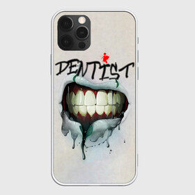 Чехол для iPhone 12 Pro Max с принтом Dentist , Силикон |  | blood | dentist | teeth | губы | день стоматолога | зубной | зубы | кровь | подарок | стоматолог