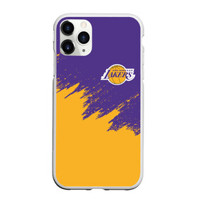 Чехол для iPhone 11 Pro матовый с принтом LA LAKERS , Силикон |  | america | basketball | kobe bryant | la | la lakers | lakers | los angeles lakers | nba | usa | баскетбол | кобе брайант | лос анджелес лейкерс | нба | сша