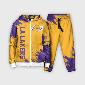 Детский костюм 3D с принтом LA LAKERS ,  |  | america | basketball | kobe bryant | la | la lakers | lakers | los angeles lakers | nba | usa | баскетбол | кобе брайант | лос анджелес лейкерс | нба | сша