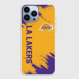 Чехол для iPhone 13 Pro Max с принтом LA LAKERS ,  |  | Тематика изображения на принте: america | basketball | kobe bryant | la | la lakers | lakers | los angeles lakers | nba | usa | баскетбол | кобе брайант | лос анджелес лейкерс | нба | сша