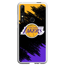 Чехол для Honor P Smart Z с принтом LA LAKERS , Силикон | Область печати: задняя сторона чехла, без боковых панелей | Тематика изображения на принте: america | basketball | kobe bryant | la | la lakers | lakers | los angeles lakers | nba | usa | баскетбол | кобе брайант | лос анджелес лейкерс | нба | сша