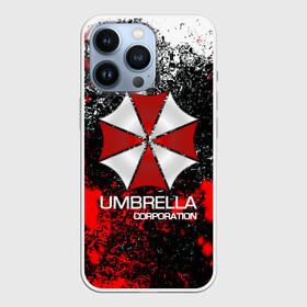 Чехол для iPhone 13 Pro с принтом UMBRELLA CORP ,  |  | Тематика изображения на принте: biohazard | biohazard 7 | crocodile | fang | game | hand | monster | new umbrella | resident evil | resident evil 7 | umbrella | umbrella corp | umbrella corporation | zombie | обитель