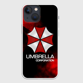 Чехол для iPhone 13 mini с принтом UMBRELLA CORP ,  |  | biohazard | biohazard 7 | crocodile | fang | game | hand | monster | new umbrella | resident evil | resident evil 7 | umbrella | umbrella corp | umbrella corporation | zombie | обитель