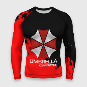 Мужской рашгард 3D с принтом UMBRELLA CORP ,  |  | biohazard | biohazard 7 | crocodile | fang | game | hand | monster | new umbrella | resident evil | resident evil 7 | umbrella | umbrella corp | umbrella corporation | zombie | обитель