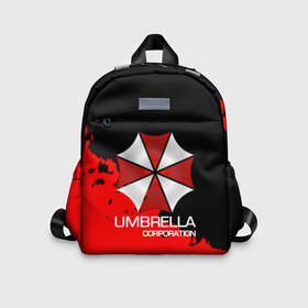 Детский рюкзак 3D с принтом UMBRELLA CORP , 100% полиэстер | лямки с регулируемой длиной, сверху петелька, чтобы рюкзак можно было повесить на вешалку. Основное отделение закрывается на молнию, как и внешний карман. Внутри дополнительный карман. По бокам два дополнительных кармашка | biohazard | biohazard 7 | crocodile | fang | game | hand | monster | new umbrella | resident evil | resident evil 7 | umbrella | umbrella corp | umbrella corporation | zombie | обитель