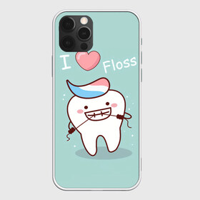Чехол для iPhone 12 Pro Max с принтом Tooth , Силикон |  | Тематика изображения на принте: 9 февраля | врач | день стоматолога | зуб | майки в подарок | майки на 9 февраля | подарки на день стоматолога | стоматолог