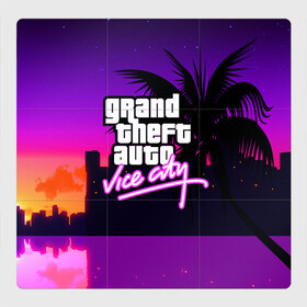 Магнитный плакат 3Х3 с принтом GTA:VICE CITY , Полимерный материал с магнитным слоем | 9 деталей размером 9*9 см | Тематика изображения на принте: grand theft auto 2 | grand theft auto 3 | grand theft auto v | grand theft auto: san andreas | grand theft auto: vice city | gta 1 | gta 2 | gta 3 | gta 4 | gta 5 | gta online | gta v | город | игры