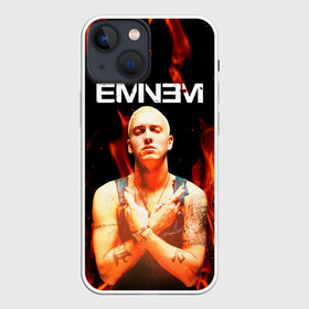 Чехол для iPhone 13 mini с принтом EMINEM. ,  |  | eminem | marshall bruce mathers | rap | зарубежный реп | маршалл брюс мэтерс | музыка | реп | рэпер | эминем