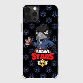 Чехол для iPhone 12 Pro Max с принтом BRAWL STARS CROW , Силикон |  | Тематика изображения на принте: bea | bibi | brawl stars | colt | crow | el brown | leon | leon shark | max | nita | sally leon | shark | акула | беа | берли | биби | бравл старс | браун | ворон | кольт | леон | леон акула | макс | нита | шелли