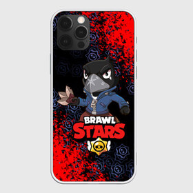 Чехол для iPhone 12 Pro Max с принтом BRAWL STARS CROW , Силикон |  | Тематика изображения на принте: bea | bibi | brawl stars | colt | crow | el brown | leon | leon shark | max | nita | sally leon | shark | акула | беа | берли | биби | бравл старс | браун | ворон | кольт | леон | леон акула | макс | нита | шелли