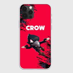 Чехол для iPhone 12 Pro Max с принтом BRAWL STARS CROW , Силикон |  | Тематика изображения на принте: bea | bibi | brawl stars | colt | crow | el brown | leon | leon shark | max | nita | sally leon | shark | акула | беа | берли | биби | бравл старс | браун | ворон | кольт | леон | леон акула | макс | нита | шелли