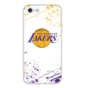 Чехол для iPhone 5/5S матовый с принтом LA LAKERS , Силикон | Область печати: задняя сторона чехла, без боковых панелей | america | basketball | kobe bryant | la | la lakers | lakers | los angeles lakers | nba | usa | баскетбол | кобе брайант | лос анджелес лейкерс | нба | сша